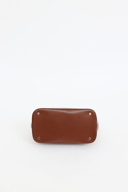 Burberry Haymarket Top Handle Bag