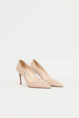 Prada Patent Saffiano Pump