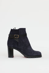 Christian Louboutin Suede Trapeurdekoi Ankle Boots
