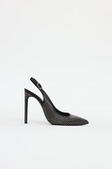 Saint Laurent Studded Slingback Heels