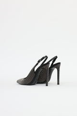 Saint Laurent Studded Slingback Heels