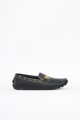 Louis Vuitton Leather Studded Loafer