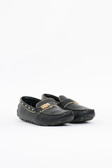 Louis Vuitton Leather Studded Loafer