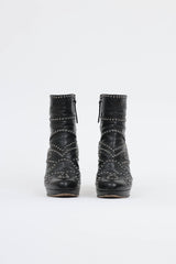 Miu Miu Studded Ankle Boot