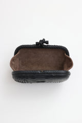 Bottega Veneta Embossed Leather Clutch