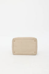 Chanel 2003 LAX Square Quilted Bowler Bag
