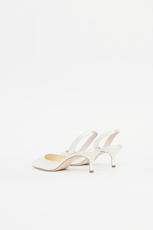 Manolo Blahnik Carolyne Bridal Pump