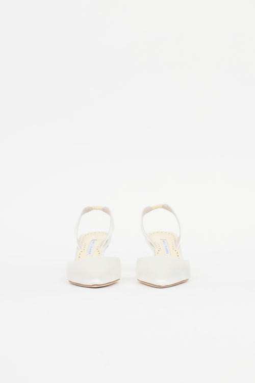Manolo Blahnik Carolyne Bridal Pump