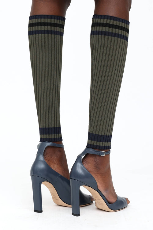 Prada SS 2014 Ribbed Leg Warmers