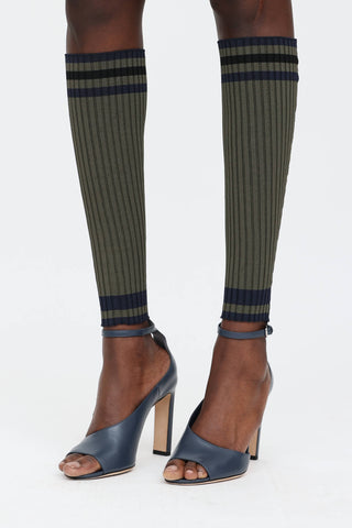 Prada SS 2014 Ribbed Leg Warmers