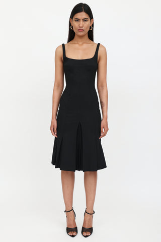 Dolce & Gabbana Pleated Panel Dress