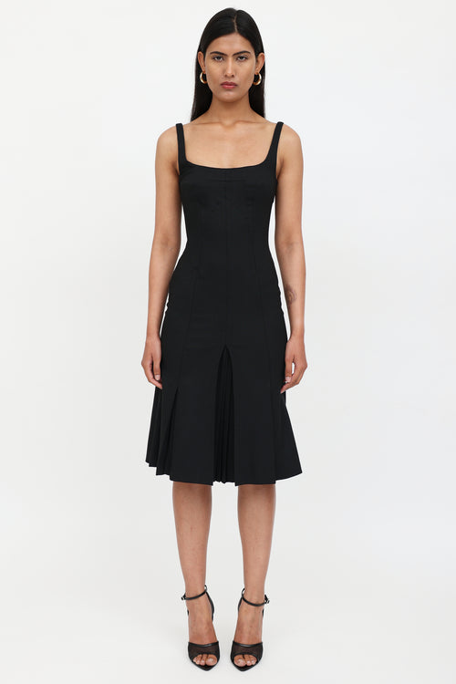 Dolce & Gabbana Pleated Panel Dress