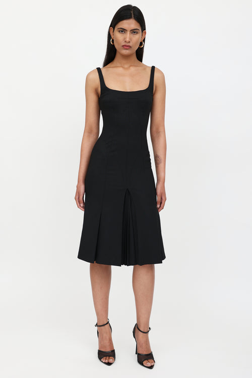Dolce & Gabbana Pleated Panel Dress