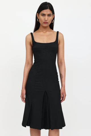 Dolce & Gabbana Pleated Panel Dress