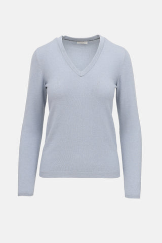 Brunello Cucinelli Cashmere V-Neck 2 Sweater