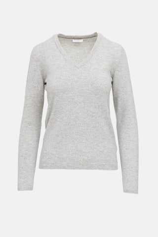 Brunello Cucinelli Cashmere V-Neck 1 Sweater