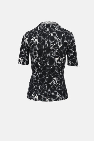 Balenciaga Wool Marbled  Top