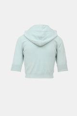 Brunello Cucinelli Knit Crop Hoodie