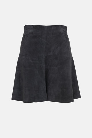 Brunello Cucinelli Suede Skirt