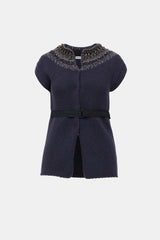 Brunello Cucinelli Cashmere Beaded Cardigan