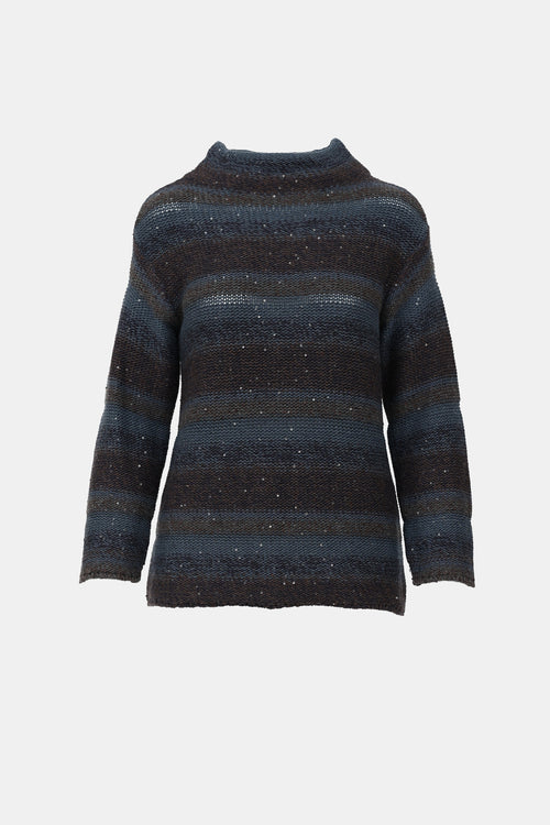 Brunello Cucinelli Cashmere Sequin Sweater