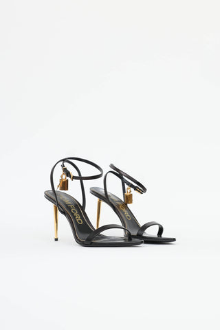 Tom Ford Padlock Pointy Naked Sandal
