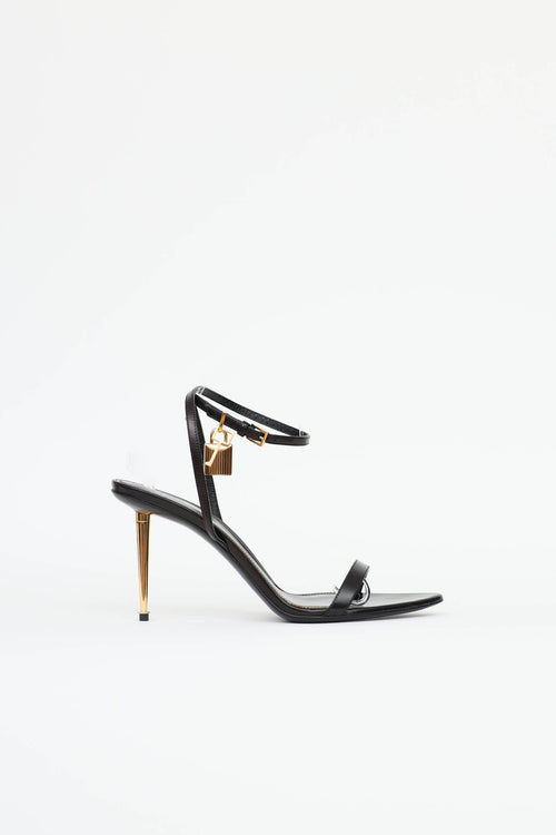 Tom Ford Padlock Pointy Naked Sandal