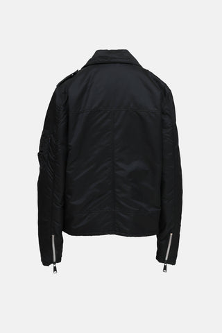 Alpha Industries Bomber Biker Jacket