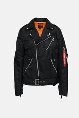 Alpha Industries Bomber Biker Jacket