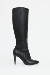 Bottega Veneta Intrecciato Heeled Boot