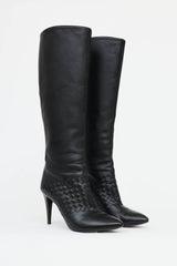Bottega Veneta Intrecciato Heeled Boot