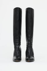 Bottega Veneta Intrecciato Heeled Boot