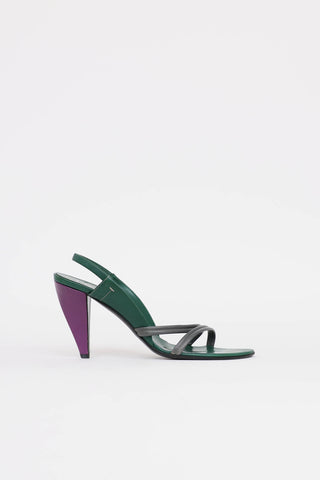 Prada 2000's Strappy Heeled Sandal