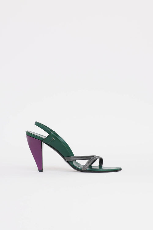 Prada 2000's Strappy Heeled Sandal