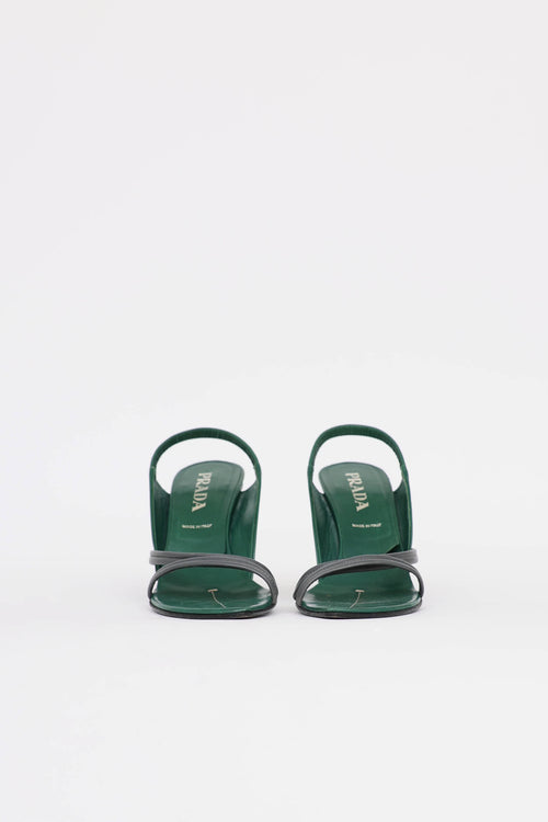 Prada 2000's Strappy Heeled Sandal