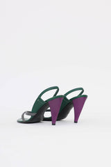 Prada 2000's Strappy Heeled Sandal