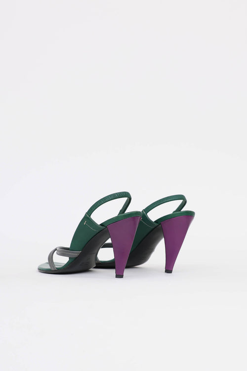 Prada 2000's Strappy Heeled Sandal
