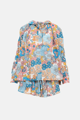 Dodo Bar Floral Top & Skirt Co-Ord Set