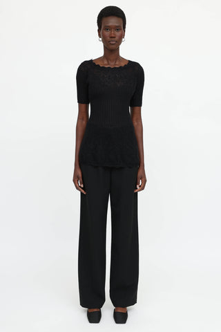 Prada 2012 Mohair Knit Top
