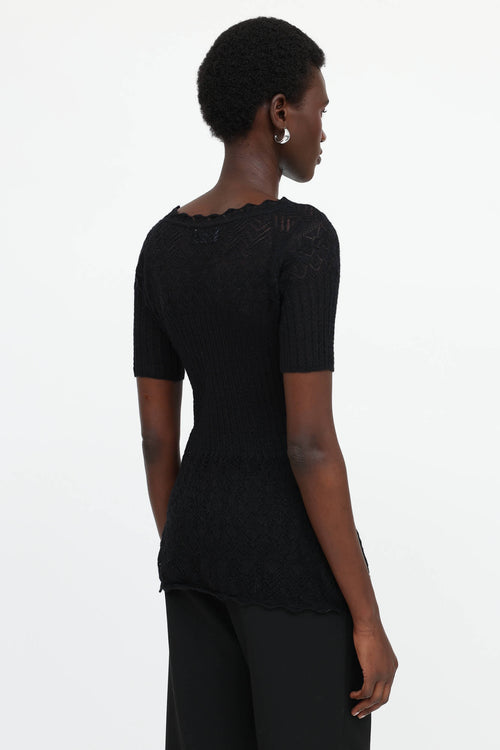 Prada 2012 Mohair Knit Top