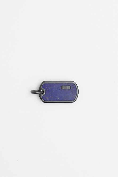 David Yurman Lapis Lazuli Tag Pendant