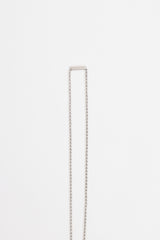 Gucci Sterling Silver Diamantissima Necklace