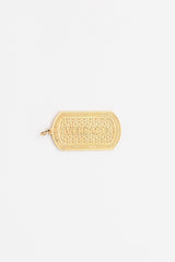 Versace Logo Tag Pendant