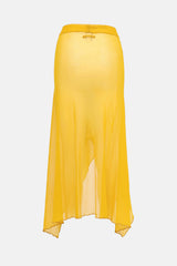 Jean Paul Gaultier Soleil Mesh Wrap Skirt