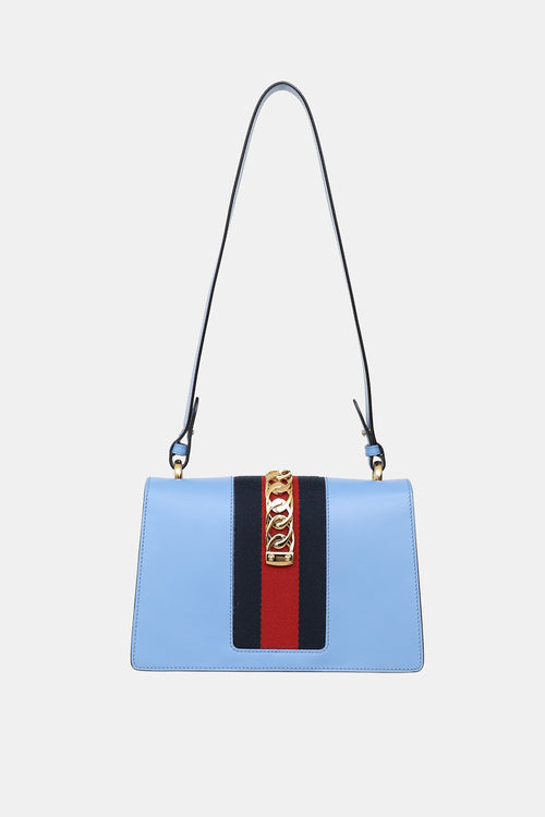 Gucci Leather Small Sylvie Web  Bag