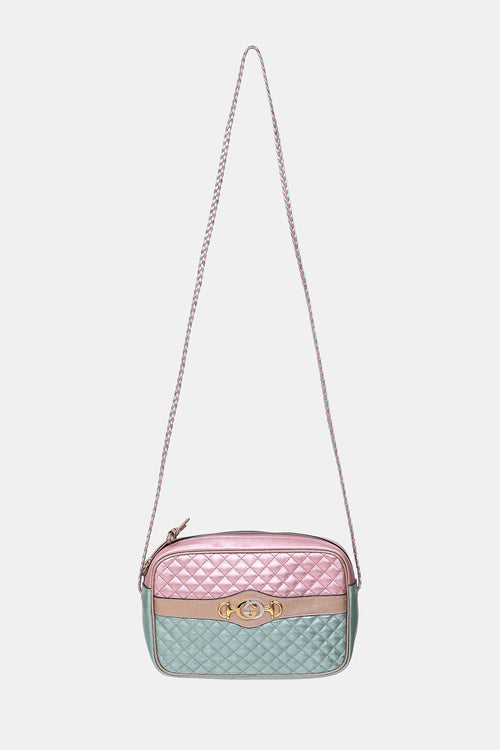 Gucci Laminated Crossbody  Bag