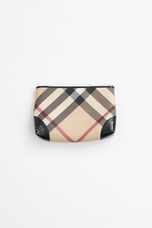 Burberry Nova Check Pouch