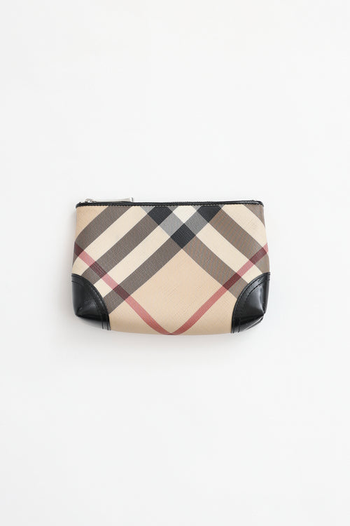 Burberry Nova Check Pouch