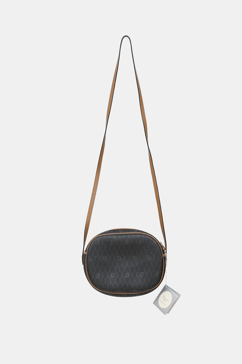 Dior Honeycomb Round Crossbody Bag