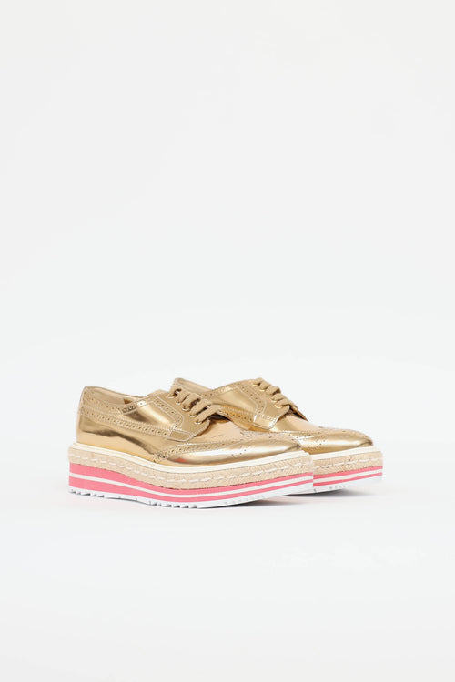 Prada 2011 Platform Brogue Oxford